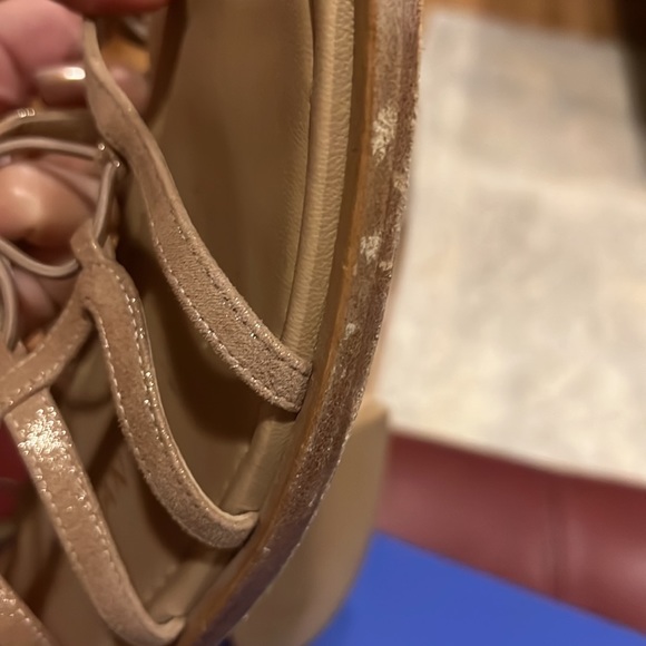 Stuart Weitzman Kora lace-up sandals sz 9.5 - Picture 6 of 6